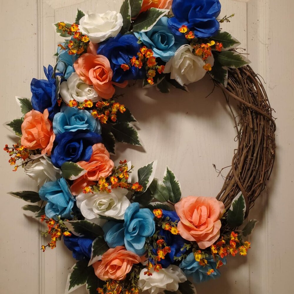 Handcrafted Grapevine Wreath